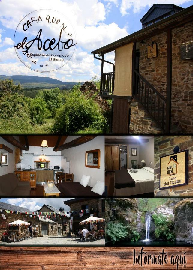 Casa Rural Del Acebo Espinoso de Compludo Exterior foto